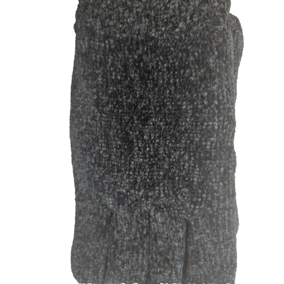 Isotoner Signature Black Chenille Cable-Knit Gloves Sz One Size NWT - Picture 9 of 11